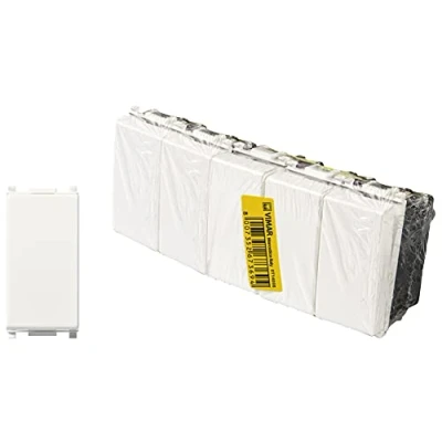 Afbeelding van Vimar Plana 0T14008 knop 1P NO 10A 250V, 5 stuks, verlicht (waarschuwingseenheid niet inbegrepen), verwisselbare