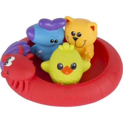 Afbeelding van Playgro Splash and Float Friends Badspeeltjes P0188414