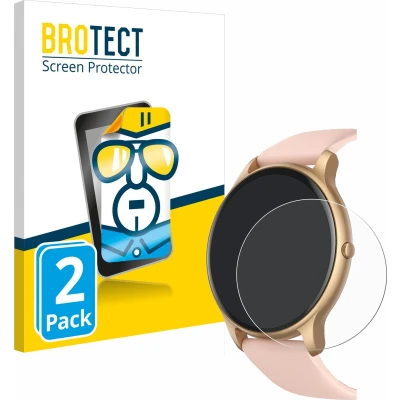 Afbeelding van BROTECT (2 Stuks) Schermbeschermer voor AGPtek SR2 1.32&quot; Screen Protector Transparant