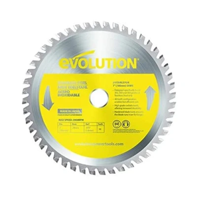 Afbeelding van Evolution Power Tools EVOBLADESS Roestvrijstalen hardmetalen blad, 180 mm