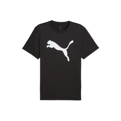 Afbeelding van Puma sportshirt M TAD ESSENTIALS Solid Cat Tee (CF big cat) zwart