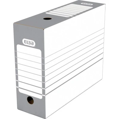 Afbeelding van 20x Elba archiefdoos rug van 10 cm, grijs