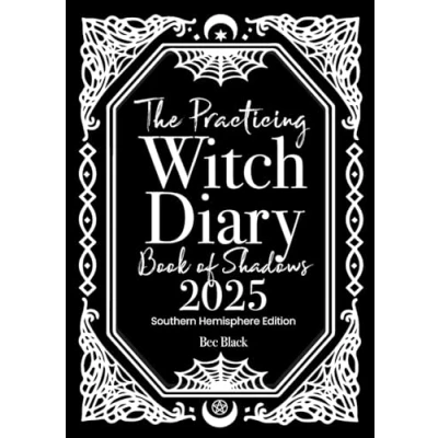Afbeelding van The Practicing Witch Diary Book of Shadows 2025 Southern Hemisphere