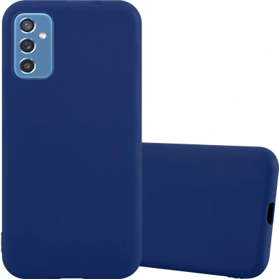 Afbeelding van Cadorabo Hoesje geschikt voor Samsung Galaxy M52 5G in CANDY DONKER BLAUW Beschermhoes gemaakt van flexibel TPU silicone Case Cover