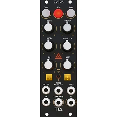 Afbeelding van Tiptop Audio ZVERB black Effect modular synthesizer