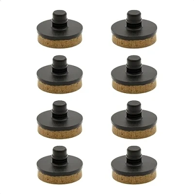 Afbeelding van Wagner QuickClick® Viltglijders, meubelglijders, stoelglijders, set van 8 vervangbare glijders, vervangbaar, speciaal vilt SYNO, diameter 15 mm, voor basis SMART Made in DE 15788600