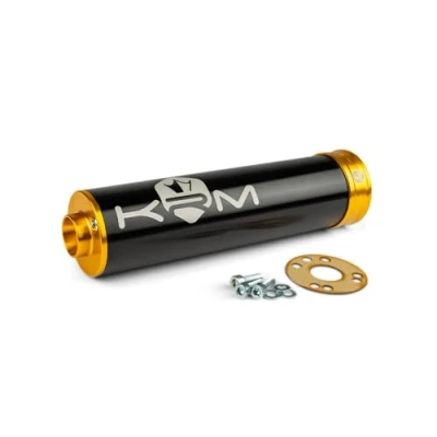 Afbeelding van Einddemper KRM 70 90 zwart/goud