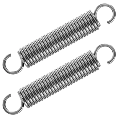 Afbeelding van GUNGY Trekveren met haak, roestvrij staal, spanveer, trekveer, 100 mm, buitendiameter 18 draaddiameter 2,5 maximale trekkracht 12,8 kg, x 2 stuks