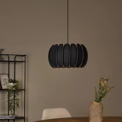 Afbeelding van Lucide SPENCER Hanglamp Ø 40 cm 1xE27 Zwart