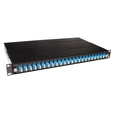 Afbeelding van Glasvezel patchpaneel OS2 (LC, Duplex, 19 inch, 1U)