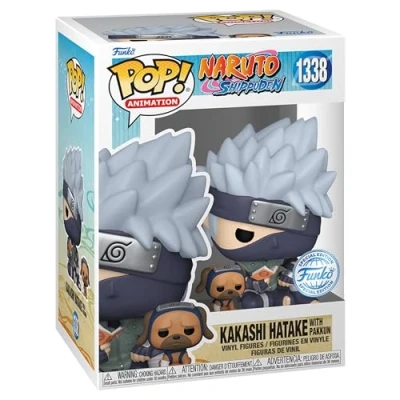 Afbeelding van Funko Pop! Animation: Naruto Kakashi Hatake with Pakkun Exclusive