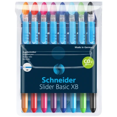 Afbeelding van Rollerpen Slider Basic Colours extra breed 0.6mm assorti