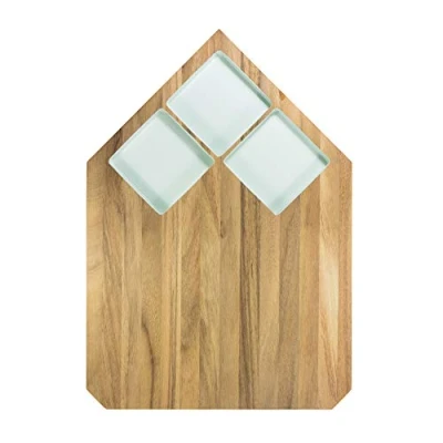 Afbeelding van Snijplank Pau Acaciahout Pastel Mint TAK Design