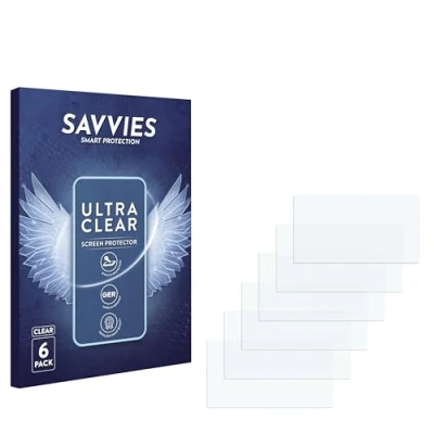 Afbeelding van Savvies Screenprotector voor Canon PowerShot SX230 HS Folie Beschermfolie transparant (6 Stuks)
