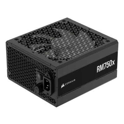 Afbeelding van CORSAIR RM750x Volledig Modulaire ATX Voeding met Lage Ruis 3.1 Conform PCIe 5.1 Ondersteuning Cybenetics Gold Efficiëntie Native 12V 2x6 Aansluiting Zwart