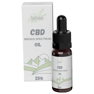 Afbeelding van BulCanna CBD Oil 25% Broad Spectrum 10ml