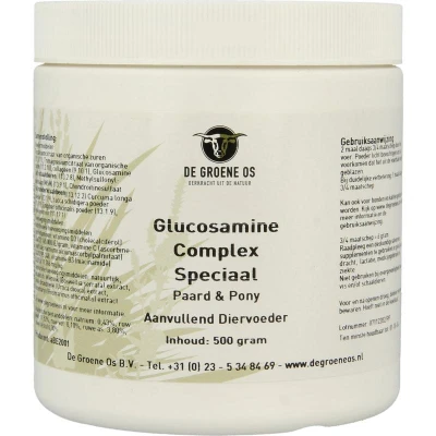 Afbeelding van Groene Os Glucosamine Complex Speciaal Paard/pony, 500 gram