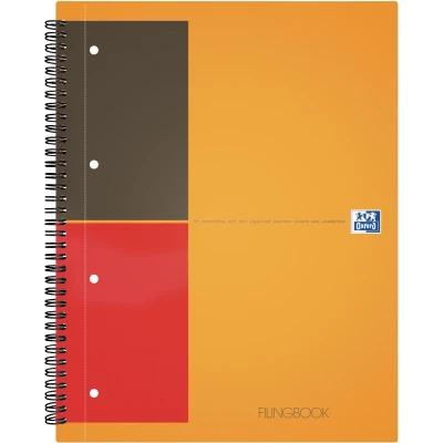 Afbeelding van Oxford INTERNATIONAL filingbook, 200 bladzijden, ft A4+, gelijnd 5 stuks