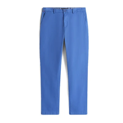 Afbeelding van Tommy Hilfiger Heren CORE Denton Essential Twill MW0MW40262 Chino, Blauw (Angora Blauw), 29W/32L, Blue), 29W / 32L