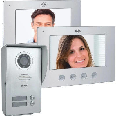 Afbeelding van Intercom met camera ELRO (Bedraad, Nachtzicht, 2 schermen)