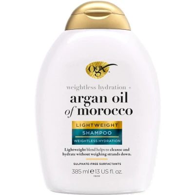 Afbeelding van OGX Argan OIL OF Morocco Lightweight Shampoo Shampoo, Maat: 385 ml,