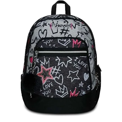 Afbeelding van Seven 200102317 822 rugzak School Meerkleurig Polyester