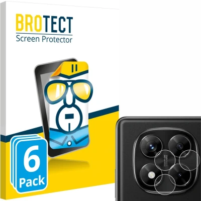 Afbeelding van BROTECT Screenprotector voor Xiaomi Redmi Note 14 Pro (ALLEEN Camera Lens) Folie Beschermfolie transparant (6 Stuks)