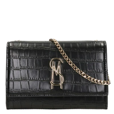 Afbeelding van Steve Madden Bramonies Schoudertas, Dames, Maat: One Size, Black/gold