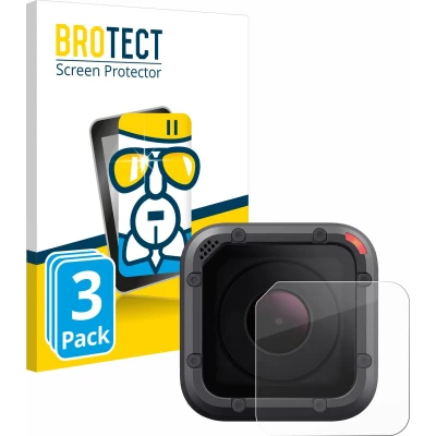 Afbeelding van BROTECT Screenprotector voor GoPro Hero 5 Session Lens (Behuizing) Folie Beschermfolie Beschermglas transparant (3 Stuks)