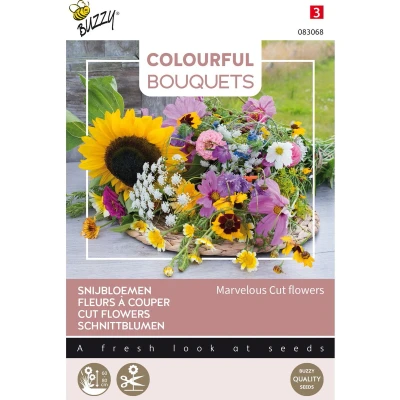 Afbeelding van Marvelous Cut flowers, Snijbloemenmengsel
