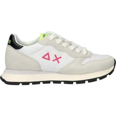 Afbeelding van Sun68 Ally Solid Nylon Sneakers Dames Grijs Maat 36