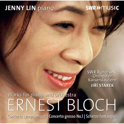 Afbeelding van Jenny Lin, SWR Rundfunkorchester Kaiserslautern Bloch: Works For Piano And Orchestra (CD)