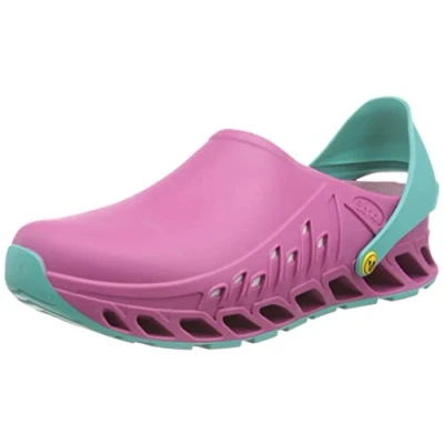 Afbeelding van Klomp Scholl Unisex Evoflex Fuchsia Emerald Schoenmaat 40