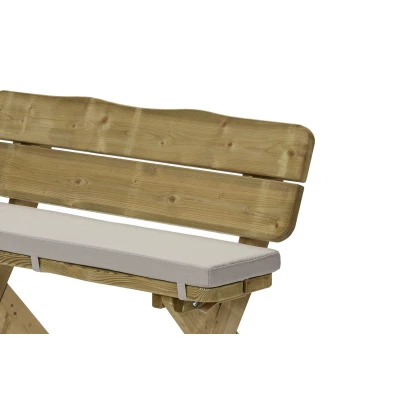 Afbeelding van Kussen 170 cm taupe Talen Buitenmeubelen