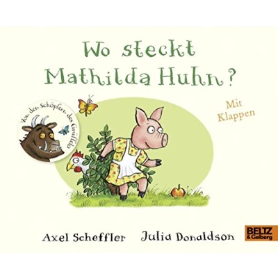 Afbeelding van Wo steckt Mathilda Huhn?: Pappbilderbuch mit Klappen