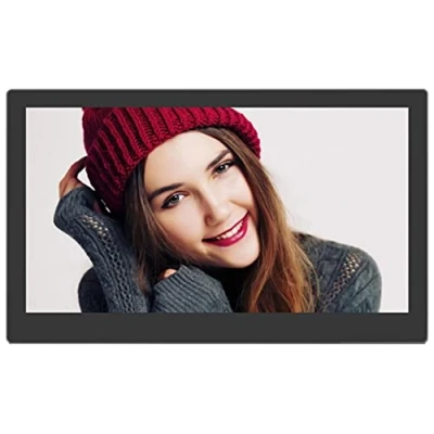 Afbeelding van Braun Phototechnik DigiFrame 1361 Digitale fotolijst 33.8 cm 13.3 inch Energielabel: C (A G) 1920 x 1080 Pixel 8 GB Zwart