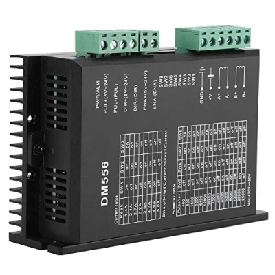 Afbeelding van Nema 23 Steeper Motor Driver, 24V 50V DC DM556 2 fase Stappenmotor Driver 42/57 gebruikt in automatische verpakkingsmachine, graveermachine