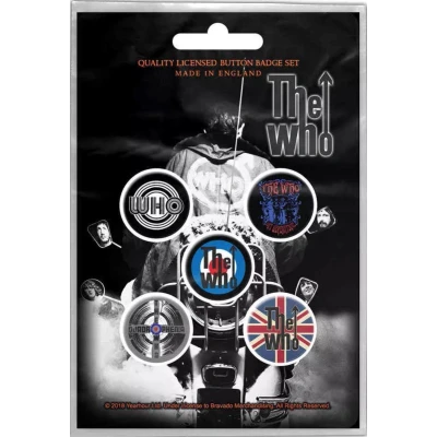 Afbeelding van The Who Button Quadrophenia 5 pack