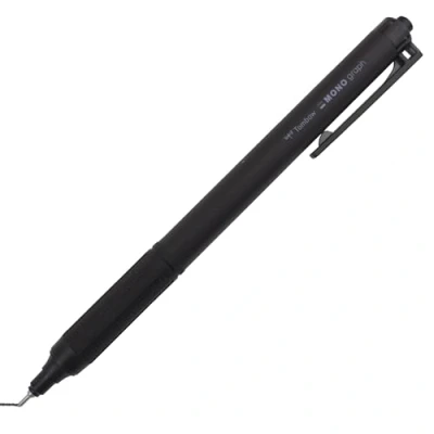 Afbeelding van Tombow MONO graph Lite balpen wit nauwkeurige naaldpunt, soepel schrijven, ergonomische handgreep [BC MGLE2 04AL]