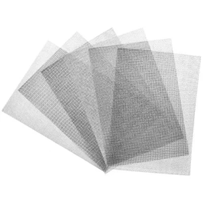 Afbeelding van TIMESETL Draadgaas, 304 roestvrij staal, 18 mesh, 30 x 21cm, gaasdraad, filternet, tegen knaagdieren, met 1mm mazen, ideaal voor ventilatiestenen A4 (210 300mm), 6 stuks