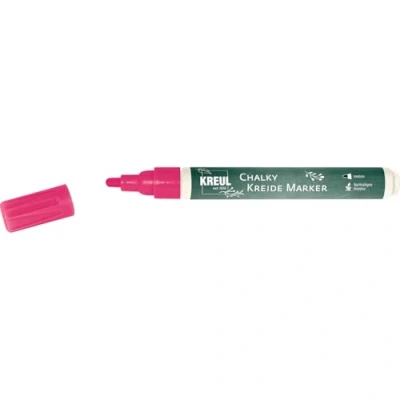 Afbeelding van Kreul, Marker, Krijtstift Chalky, Medium, Neon Roze (Neon Roze, 4 mm, 1 x)