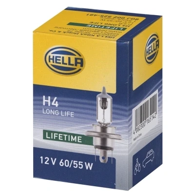 Afbeelding van Gloeil H4 12V60/55W P43t Longlife 8GJ 002 525 481