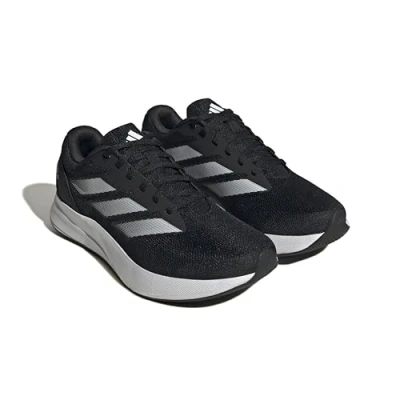 Afbeelding van adidas Duramo Rc loopschoenen voor kinderen, uniseks, niet voetbal laag, Core Black Cloud White Zwart, 36 2/3 EU