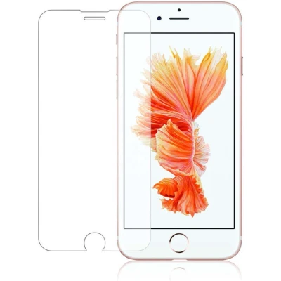Afbeelding van Cadorabo Pantser film geschikt voor Apple iPhone 7 PLUS / 7S 8 in KRISTALHELDER Geharde (Tempered) display beschermglas 9H hardheid met 3D Touch (RETAIL PACKAGING)