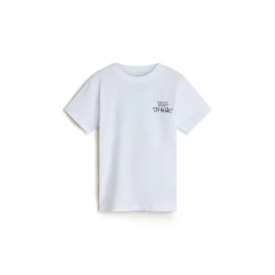 Afbeelding van Vans Stomper Tshirt print voor kinderen, Maat: 116, White