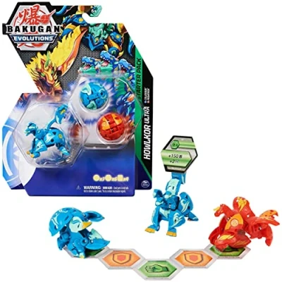 Afbeelding van Bakugan Evolutions Starter Pakket Howlkor Ultra x Colossus Pegatrix actiefiguren