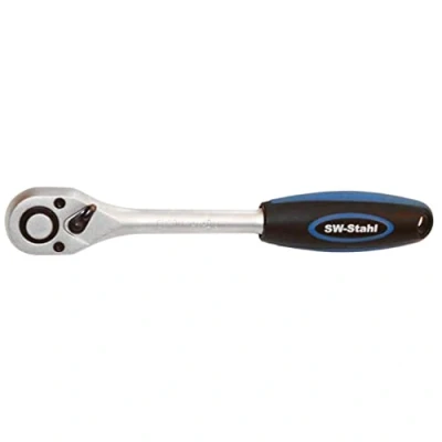 Afbeelding van SW Stahl 05995L Omschakelratel, 1/2 inch, fijne vertanding met 72 tanden, inzetvergrendeling, chroom vanadiumstaal