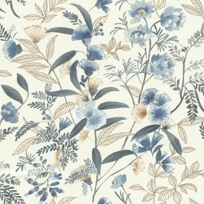 Afbeelding van Rasch Symphony 869125 Blauw