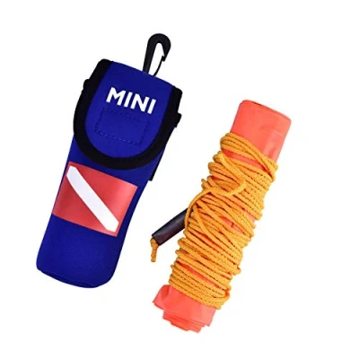 Afbeelding van Professionele Oppervlakte Marker Boei, PVC Hoge Zichtbaarheid Duiken Oppervlak Marker, Opblaasbare Signaal Boei Met Opbergtas