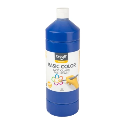 Afbeelding van Plakkaatverf Creall basic donkerblauw 1000ml